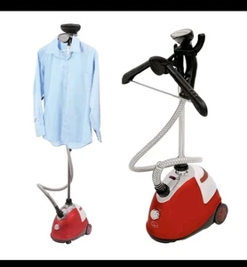 Upright Mobile Steamer For Garments & Fabrics / Removes Creases & Wrinkles - Picture 1 of 14