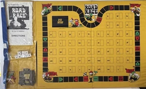 Juego de mesa Road Race 1977 Curriculum Associates juego de fonética vintage raro - Imagen 1 de 24