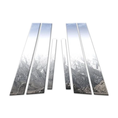 Cubiertas de poste de pilar de acero inoxidable 6p para BMW X6 2011-2014 de Brighter Design Foto 1 de 4