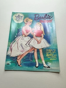 Barbie e Skipper bambole di carta taglio libro 1964 originale Whitman vintage mattel - Foto 1 di 13