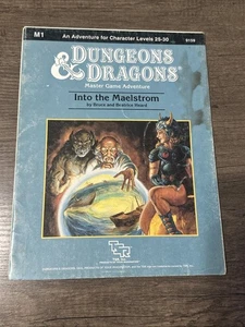 D&D Dungeons & Dragons Into the Maelstrom M1 Master Adventure 1985, TSR 9159 - Imagen 1 de 19