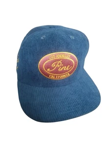 Gorra de camionero de pana azul Pine Los Angeles - Imagen 1 de 5