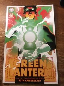 Green Lantern 80. Jubiläum 100 Seiten spektakuläre DC Comics TPB KOSTENLOSER VERSAND - Bild 1 von 3