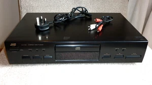 Quality JVC XL-V120BK Compact Disc Player with Stereo RCA cable -Free UK postage - Picture 1 of 24