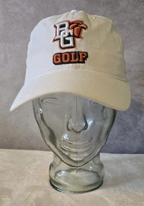 Adidas BGSU Bowling Green State University Golf College Falcons Mütze Kappe weiß  - Bild 1 von 12