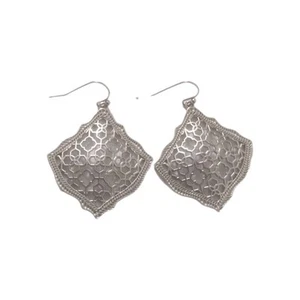 Pendientes colgantes de filigrana de plata Kendra Scott Kirsten PENDIENTES NUEVOS SIN ETIQUETAS - Imagen 1 de 5