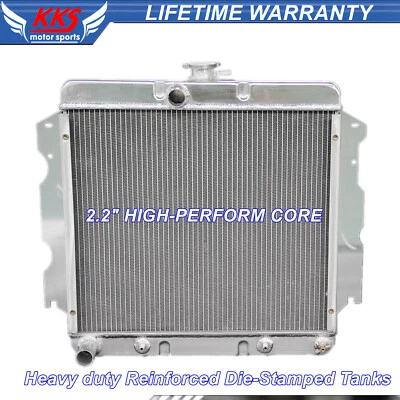 Radiador KKS 3 filas apto para 63-69 67 66 65 Dodge Dart Charger Coronet Plymouth Fury V8 Foto 1 de 4