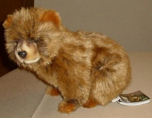 Hansa Creation, peluche, nuevo, expresivo, oso pardo sentado - Imagen 1 de 5