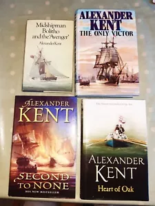 4 Alexander Kent, 1st Editions, 1st Print, Bolitho Novels - Picture 1 of 10