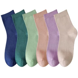 Womens Mini Crew Socks Anti-pilling Cotton Casual Athletic Quarter Calf Socks... - Picture 1 of 7