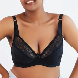 Busty Women Bras Underwire Brassiere Fully Covered Sexy Lingerie Underwear DEFGH - Picture 1 of 18