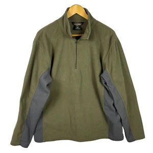 L L Bean Herren Micro Fleece 1/4 Zip leichte Sweatshirt Jacke Gr. L Outdoor - Bild 1 von 10