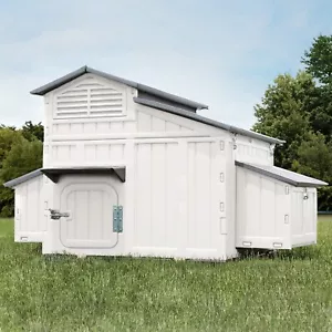 Snap Lock Formex Chicken Coop, 2 sizes - Picture 1 of 48
