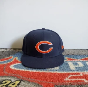 New Era NFL Chicago Bears Blue 59FIFTY Fitted Hat Size 7  3/8 Adult. - Picture 1 of 9
