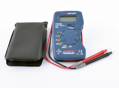 M300 Mini Digital Taschenmultimeter Peakmeter Notwendigste Funktionen  110g  - Bild 1 von 3