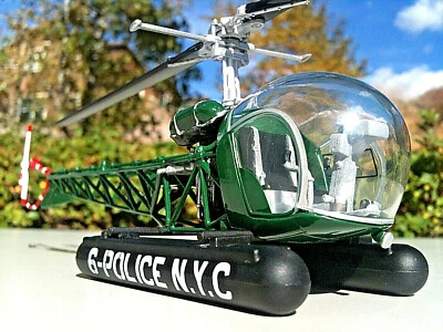 Corgi Bell 47 Helicopter with Pontoon New York Police Dept Die-cast 1:48 scale - Image 1 of 4