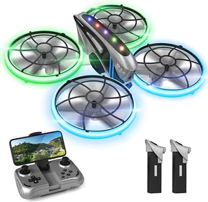 RC Drone for Kids Adults with HD FPV Camera,Cool Toys Gifts for Boys Girls,Hobby - Picture 1 of 12
