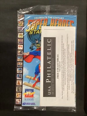 Superheroes Batman Superman USA Philatelic Sealed Postal Service Kit - Image 1 of 4