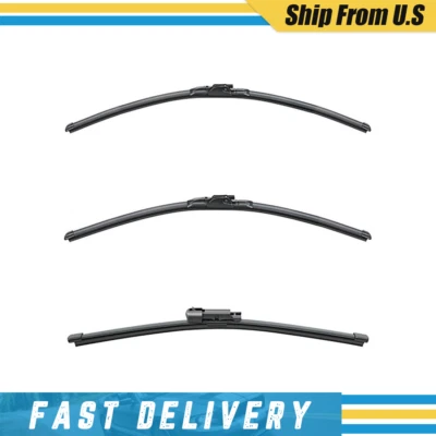 Limpiaparabrisas 3pk Premium Beam Blade delantero/trasero para Audi Q7 19260/200/15i 2017+ Foto 1 de 4