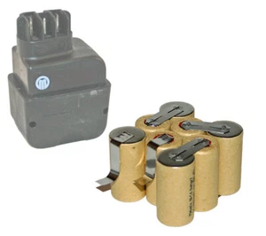 Batería para Metabo 6.31721 9,6V 3,0AH NIMH nueva batería de repuesto - Imagen 1 de 1