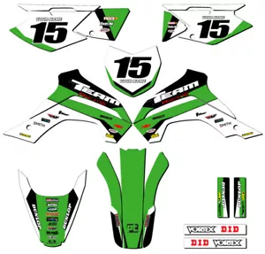 Calcomanías gráficas Kawasaki KLX 2019-2020 140 L pegatinas decorativas KLX140 KLX140 L - Imagen 1 de 5