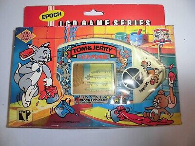 Tom And Jerry EPOCH Mischievous Paint Shop LCD Game Vintage Rare Japapn