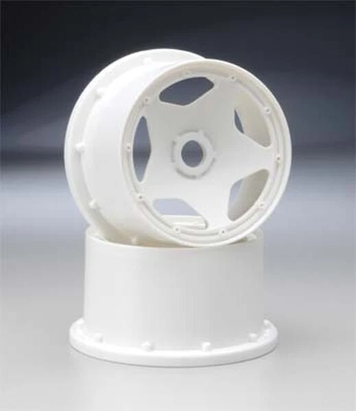 HPI Racing 1/5 Baja 5B Buggy White Super Star Wheel 120x75mm Rear (2) HPI3225 - Image 1 of 1