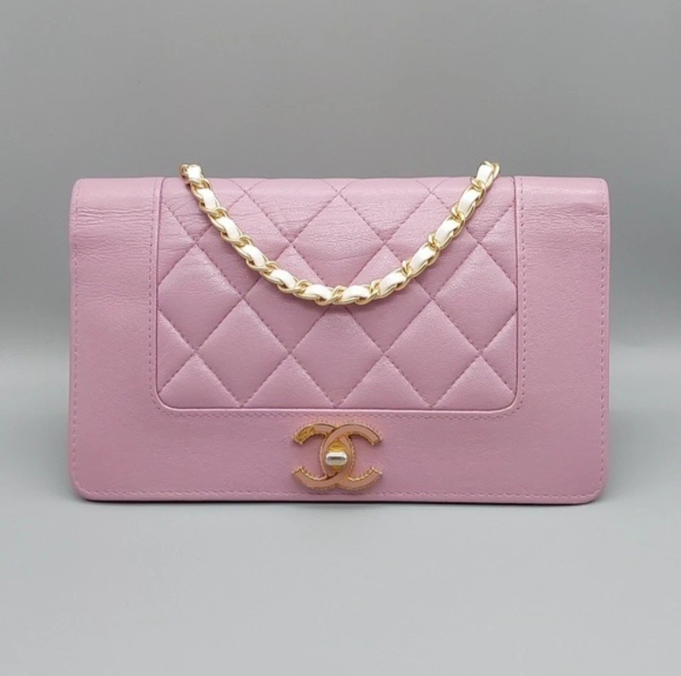 CHANEL CC BOLSO DE MANO/CARTERA DE MODA EN ROSA CON INTERIOR BOURGONDY DEL VENDEDOR DE EE. UU. Foto 1 de 4