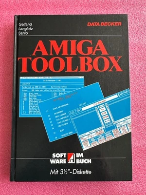 AMIGA Toolbox - AMIGA Buch von DATA BECKER, RAR, TOP, selten, ohne Disk - Bild 1 von 4