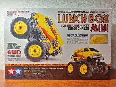 Tamiya 1/24TH SW-01 Chassis Lunch Box Mini Assembly Kit New Unbuilt - Image 1 of 4