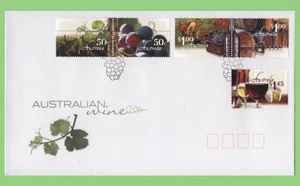 Australia 2005 Australian Wine set on First Day Cover - Picture 1 of 1