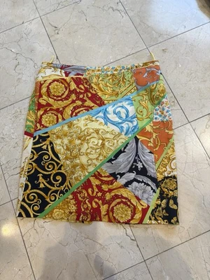 Versace Print Skirt Size 10 - Image 1 of 3
