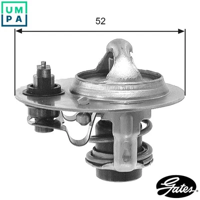 THERMOSTAT COOLANT TH30688G1 FOR KIA RETONA/Closed/Off-Road/Vehicle SPORTAGE 500 - Image 1 of 4