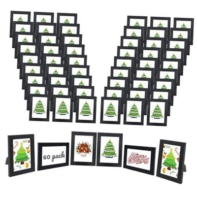 Set of 60 Picture Frame Bulk Photo Frames Wall Mounting Simple Photo Frames  - Image 1 of 4
