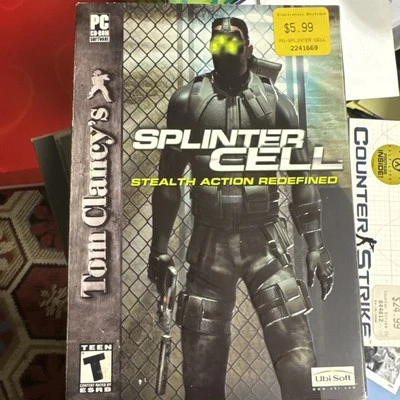 Tom Clancy's Splinter Cell (PC, 2003) 3 Disc Set - Image 1 of 4