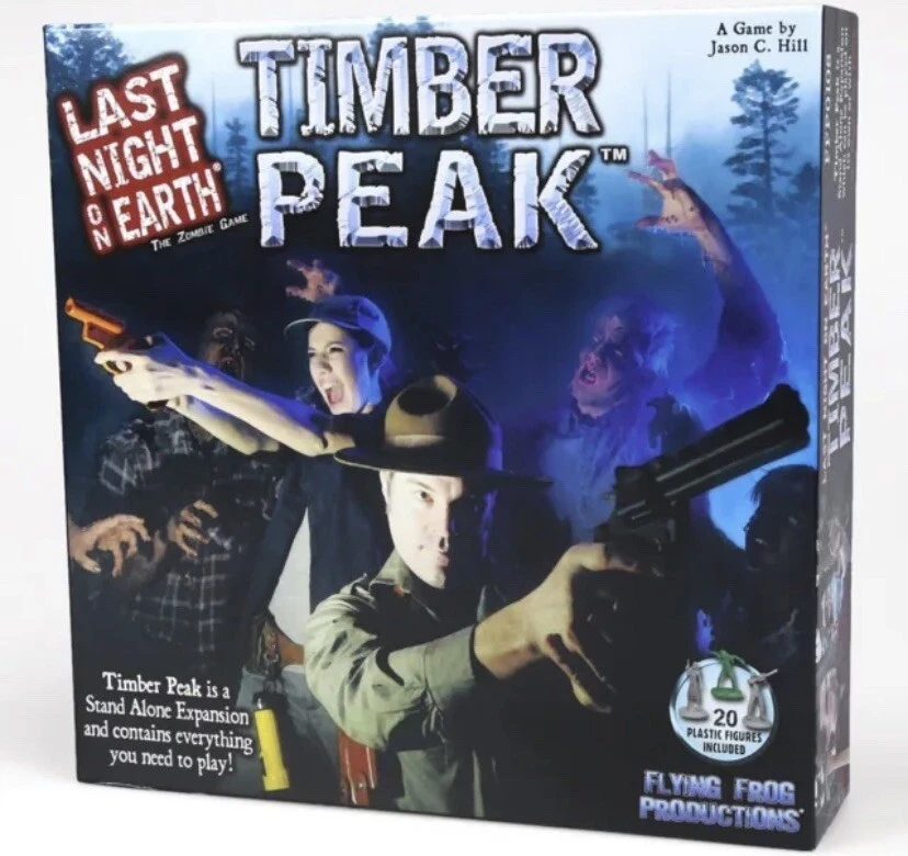 Jogo de tabuleiro Last Night On Earth Timber Peak NOVO Flying Frog Productions Zombie - Imagem 1 de 1