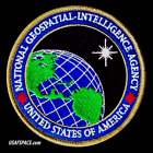 NATIONAL GEOSPATIAL-INTELLIGENCE AGENCY-NGA-USAF-GEOINT-NRO CLASSIFIED VEL PATCH