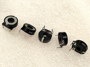 5x 250K-5 Trimpot 250k Ohm 5% Horizontal Trimmer Potentiometer NOS - Picture 1 of 4