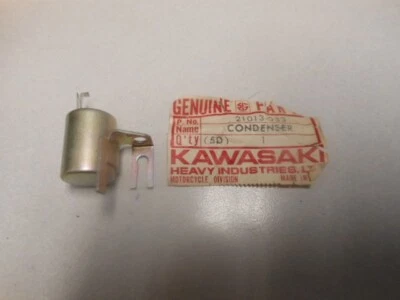 Condensador Kawasaki 71-75 MT1 76-80 KV75 21013-033 NUEVO DE STOCK Foto 1 de 4