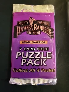 Tengu Warrior - Mighty Morphin Power Ranger paquete de rompecabezas de 7 cartas - Imagen 1 de 2
