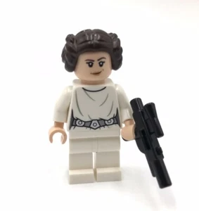 LEGO Princess Leia White Dress minifigure Star Wars 75339 75229 Death Star - Picture 1 of 4