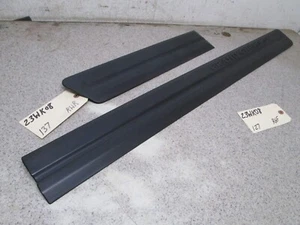 05-07 GRAND CHEROKEE PASS SIDE RIGHT FRONT REAR DOOR MOLDING SET BLACK TEXTURED - Picture 1 of 6