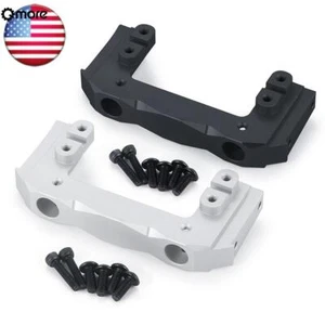 Qmore Alloy Front Bumper Mount Servo Stand fr Axial SCX10II 90046 90047 Wrangler - Picture 1 of 13