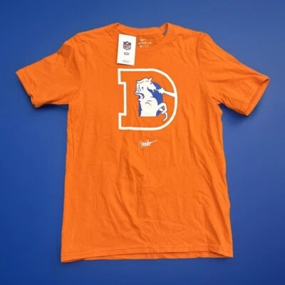 Camiseta Denver Broncos Juvenil XL x The Nike Camiseta Retro Logo Gráfico Estampado Naranja Foto 1 de 4