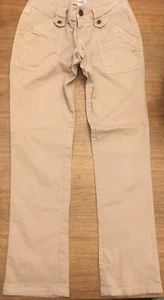 Joie Women’s Slim Straight Pants Beige Stretch Size 26/30 Good Preowned - Bild 1 von 12