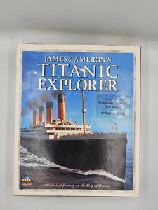 James Cameron's Titanic Explorer PC 1997 Big Box - Picture 1 of 8
