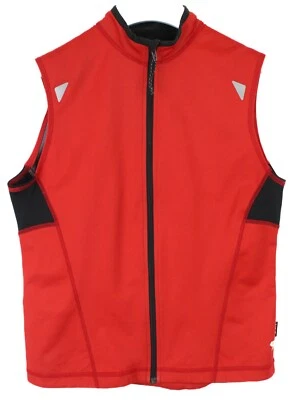 MOUNTAIN HARDWEAR Waistcoat Women's MEDIUM Wind Resistant Full Zip Stretch Red - Image 1 of 4