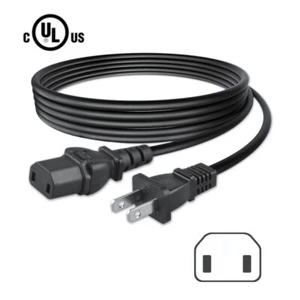 UL AC Power Cord for Sony Bravia 32-85" TV 1-835-143-11 1-824-964-12 Cable Lead - Picture 1 of 3