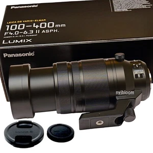 New PANASONIC LEICA DG VARIO-ELMAR 100-400mm F4.0-6.3 II ASPH POWER O.I.S. - Picture 1 of 5