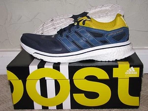 Adidas Energy Boost LTD Limited azul marino/blanco/amarillo para hombre talla 10 ¡NUEVO! B27203 - Imagen 1 de 9